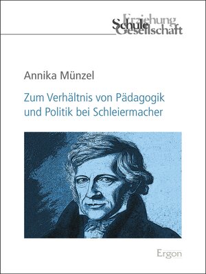cover image of Zum Verhältnis von Pädagogik und Politik bei Schleiermacher